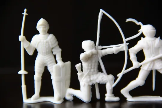 рыцари 50-52мм MPC США  6 фигурок З аукціону