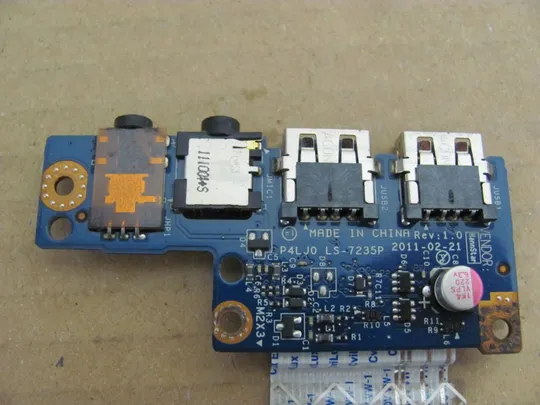 565-18 плата USB AUDIO LS-7235P NBX0000XP00 для Acer Aspire 4830, 4830G, 4830T, 4830TG оригінал Де купити