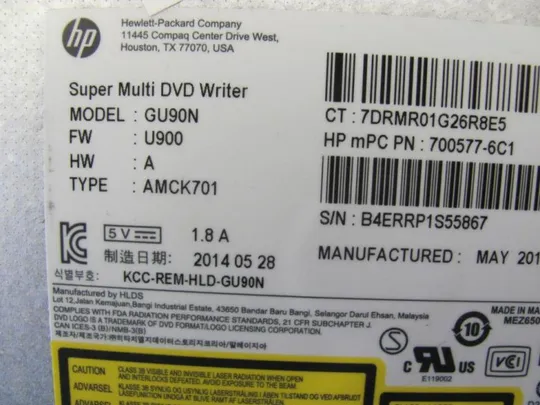 номер0014-18 DVD-привод GUD1N GUB0N GU90N SU-208 для HP PROBOOK 650 G1 оригінал Інтернет-аукціон