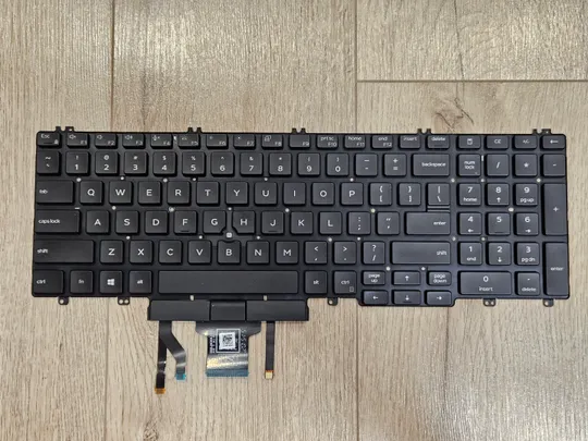 Кнопки клавіші клавіатура Dell Latitude 5500 5501 5510 5511 Precision 3540 3541 3550 3551 0MMH7V PK132FA2B00 Уцінка Ціна