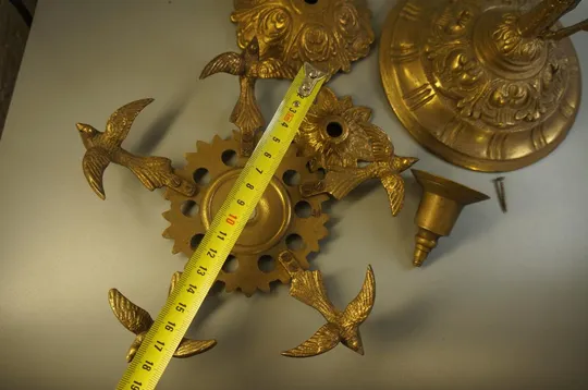 Подсвечник детали к подсвечнику африканские мотывы жираф птички высота 31 см (№1918) №10634 Продаж