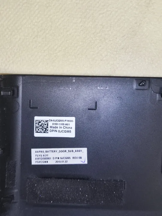 Сервисная крышка Dell Precision 7510 7520 AM1DI000902, 0JCGM5, JCGM5 З аукціону