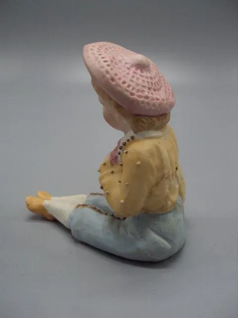 Фигура фарфор статуэтка Германия ребенок мальчик кавалер высота 8,8 см под реставрацию №14046 Продаж