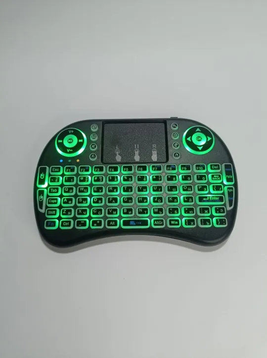 Клавіатура міні Bluetooth з підсвічуванням LED KEYBOARD-i8-LED Недорого