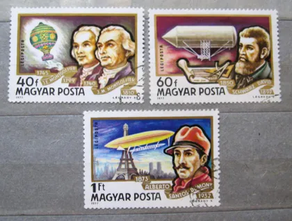 фото, ДИРИЖАБЛИ = ВЕНГРИЯ = 1977 г. = гаш. #
