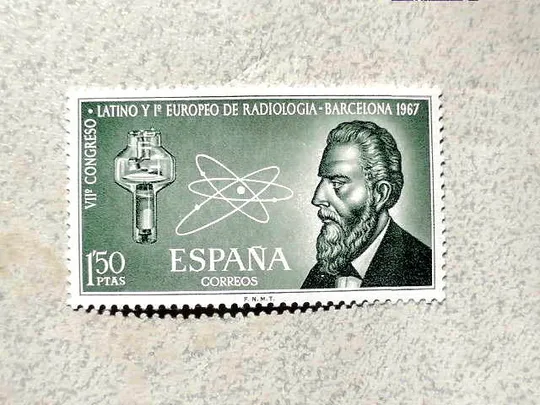 Поштова марка Іспанія 1967 рік ** Ціна