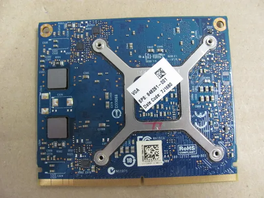 номер0961-11 відеокарта робоча NVIDIA QUADRO N16P-Q1-A2 M1000m 848261-001 APW50 LS-C393P для HP EliteBook ZBOOK 15 G3  оригінал З аукціону