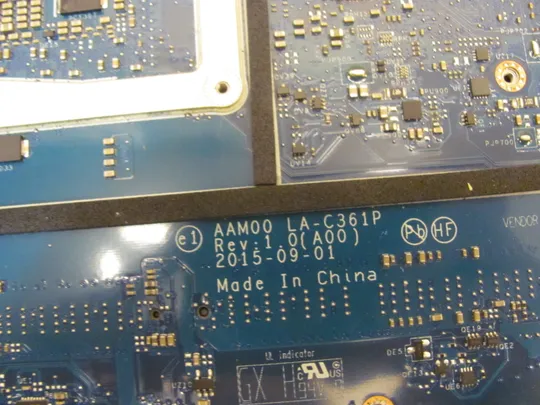 номер0917-1 материнська плата Mainboard,Материнка,Основна плата,Системна плата,Плата системи,Laptop motherboard,мамка,ноутбучна плата AAM00 LA-C361P  i7-6700HQ SR2FQ для  Dell Precision 5510, XPS 15 9550  оригінал Торговий майданчик