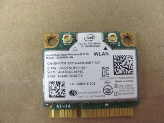 771-11 WI-FI модуль 09VVTM 7260HMW для Dell Inspiron 17 7737 7537 7437 7746 оригінал Ціна