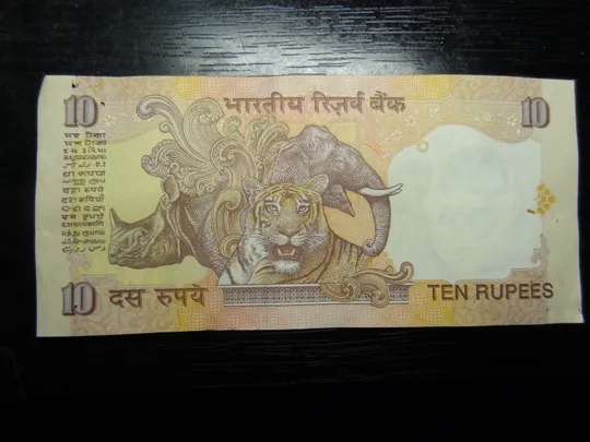 10 рупій Індія 1996 (літера R) Ціна
