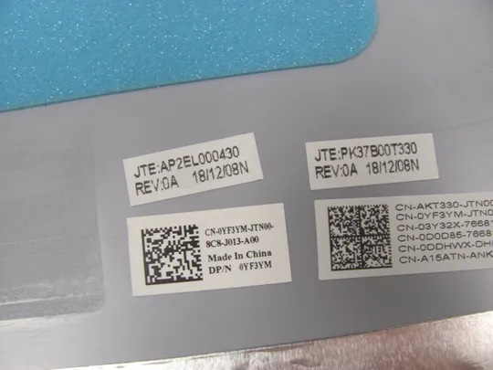 номер0149-21 кришка матриці 0YF3YM AP2EL000430  для Dell inspiron / vostro 15 3580 3581 3582 3583 3585 3780  оригінал На торгах