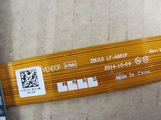 номер0356-21 плата USB AUDIO ZBU10 LF-A961P 0KCXKT  кнопка вкл  для Dell Latitude P40G  E7450 7450 оригінал Продаж