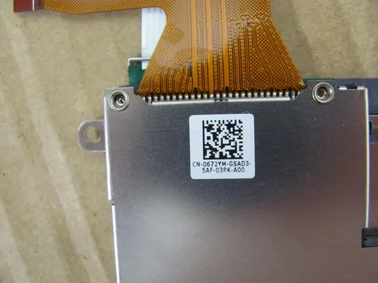 379-21 Плата Smart Card Reader 0672YM для Dell Precision M4800 оригінал Де купити