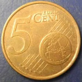 Купити 5 євроцентів 2002 J Німеччина