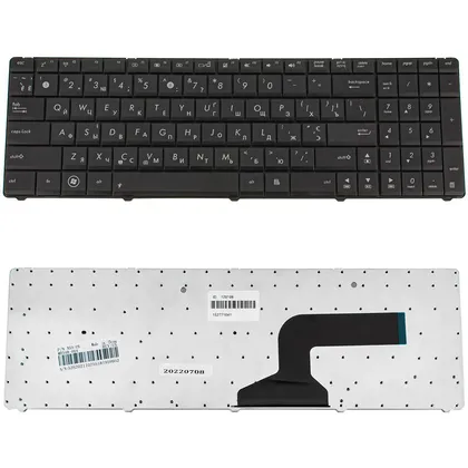 фото, Клавіатура для ноутбука ASUS (A52, K52, X54, N53, N61, N73, N90, P53, X54, X55, X61), ukr, black (N53 version)