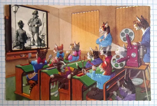 Поштова картка Одягнуті Котики Альфреда Майнзера 1970-ті aM02 Ціна