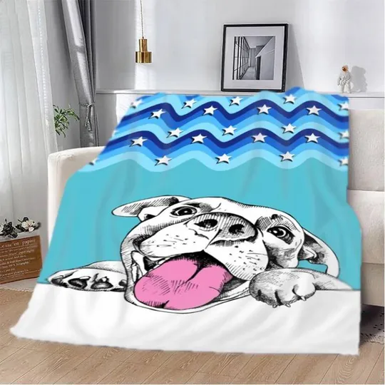 Плед 3D Звездная собачья магия 2771_A 12907 160х200 см Ціна