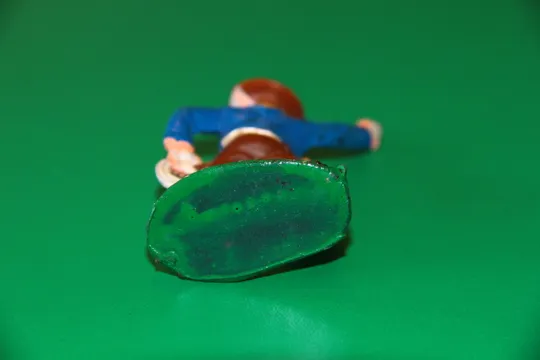 ковбой ГДР №040 РОЙ РОС Еміль Байєр ТЕМНО-КОРИЧНЕВА ГУМА З аукціону