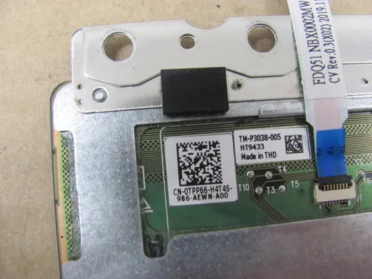 382-15 тачпад 0TPP66 NBX0002MW00 0F38VM для Dell Alienware M15 R3 R4  оригінал З аукціону