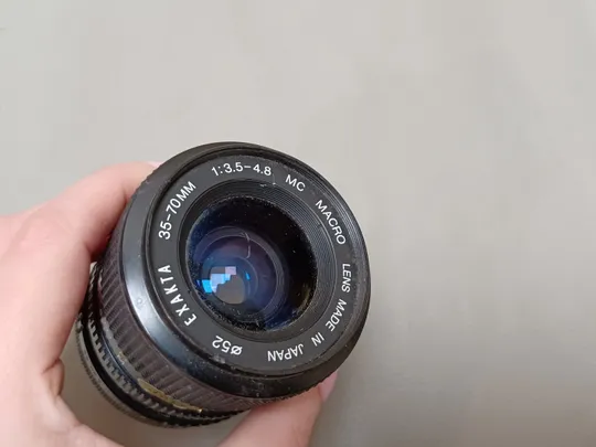 0564  об'єктив Exakta 35-70mm MC Macro НІМЕЧЧИНА Продаж