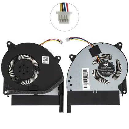 фото, Вентилятор для ноутбука ASUS ROG Strix SCAR II GL704GM (CPU FAN), GL704GW (13NR00N0M09111) (Кулер)