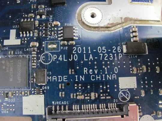 565-10 материнська плата РОБОЧА P4LJ0 LA-7231P для Acer Aspire 4830 4830T 4830TG оригінал З аукціону