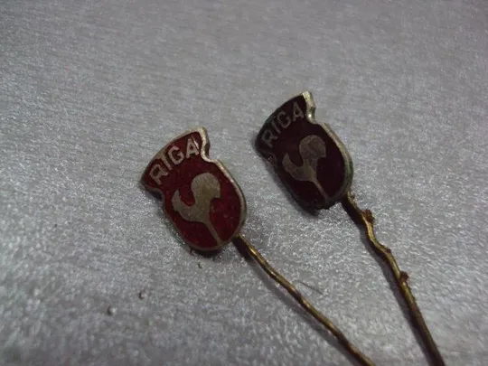 Купити знак герб рига петух лот 2 шт №3833