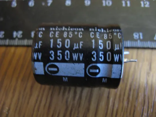 Конденсатор NICHICON 150mF 350v Ціна