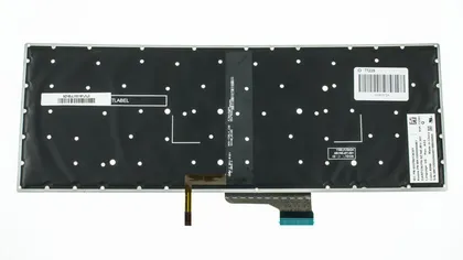 фото, Клавіатура для ноутбука XIAOMI (Xiaomi: 15.6) rus, black, без фрейму, підсвічування клавіш(оригінал)