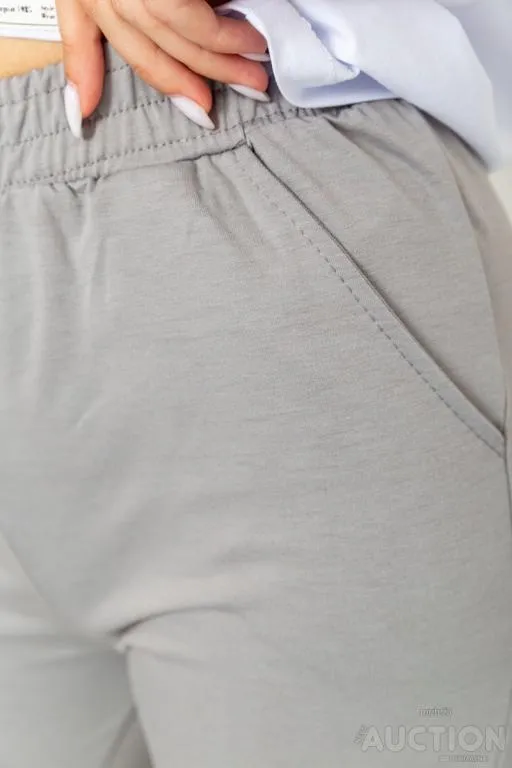 Спорт штаны женские, цвет серый, 131R160028 Де купити