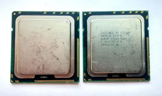 пара 4х ядерных Xeon Intel EC5509 2.00GHz/8M/5.86GT/s 60W LGA1366 Ціна