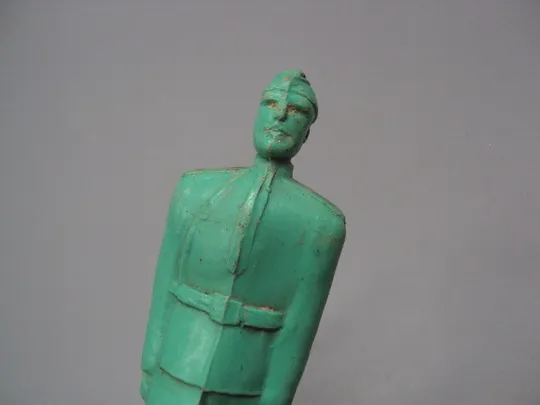 Детская игрушка фигурка солдат колкий пластик солдатик Подготовка к параду ссср нет подставки №15640 Інтернет-аукціон