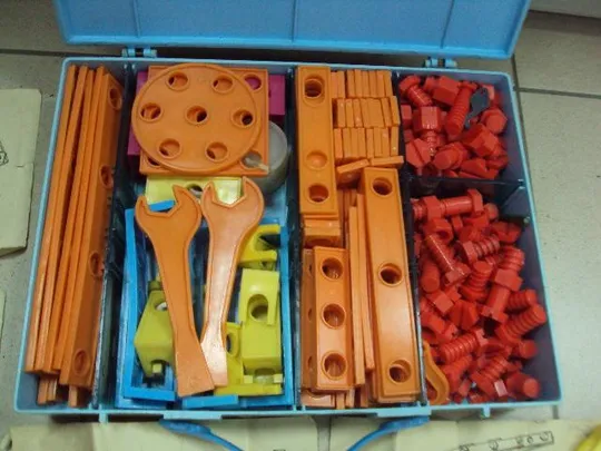 Маленький конструктор пластмасса ссср размер 30х22,5 см №10798 Продаж