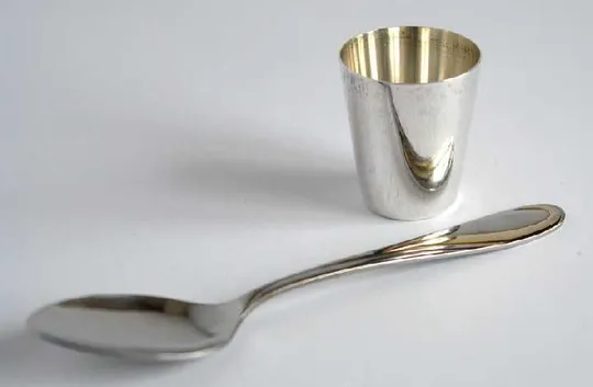 Срібна склянка стопка стаканчик №3 835 проба Germany Продаж