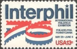 фото, США (USA) 1976 г. МЕЖДУНАРОДНАЯ ФИЛАТИЛИСТИЧЕСКАЯ ВЫСТАВКА В ФИЛАДЕЛЬФИИ. ИДЕАЛЬНАЯ. МАРКА С КЛЕЕМ.