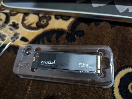 2TB Crucial P3 Plus 2000GB Gen4x4 SSD m.2 NVMe PCIe 4.0 2280 Ціна