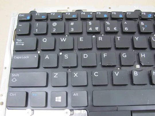 595-2 клавіатура робоча 0F2X80 0D19TR з кріпленням  для Dell Latitude E7470  7470 E7450 7450 E5450 E5470 E5490 E7470 E7450 оригінал Продаж