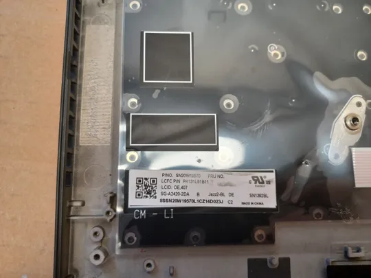 номер1041-9 корпус кришка палмрест SCB1A40626 клавіатура ДОНОР для Lenovo ThinkPad T14s Gen 1 корпус топкейс верхня панель палмрест cover-C оригінал Інструкція