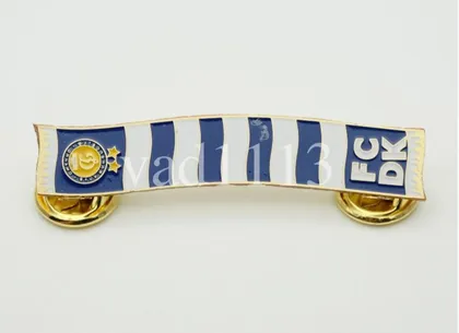 фото, Футбол. Серия значков шарфы ФК Динамо Киев (значок № 26)