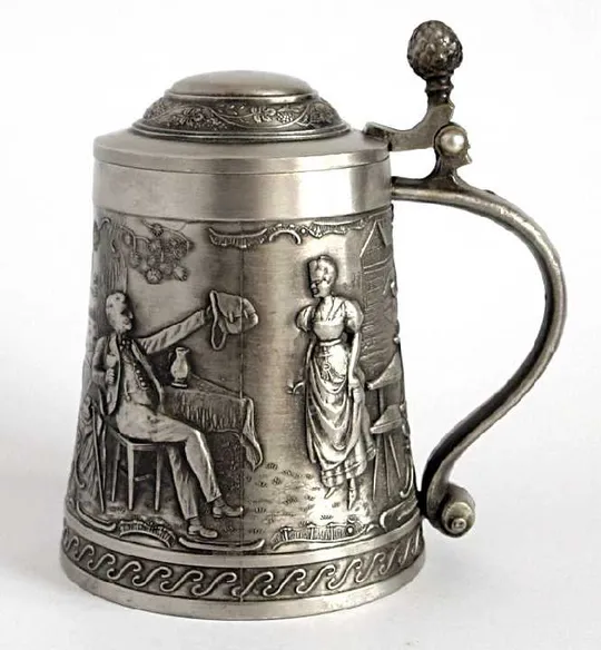 Олов&#039;яний пивний кухоль Lindenwirtin 800 мл ReinZinn Німеччина Ціна