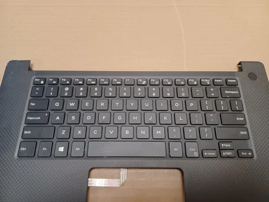 номер1055-26 корпус кришка Палмрест корпус топкейс Верхня панель палмрест cover-C тачпад 04X63T AQ26W000102 клавіатура для DELL XPS 15 9570 7590 Precision 5530 5540 оригінал З аукціону