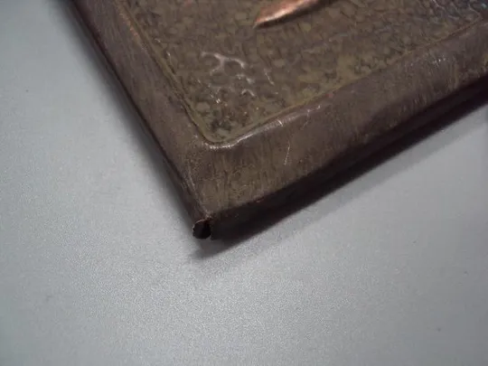 Чеканка сказка девушка и прялка металл картина-карбування ссср размер 47,5х27,2 см №15062М З аукціону