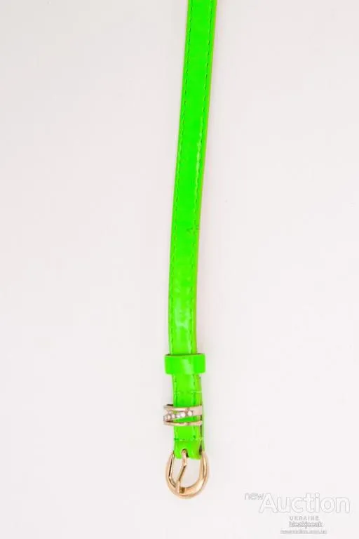 Купити Женский ремень из кожзама, салатового цвета, 196RL1510W28