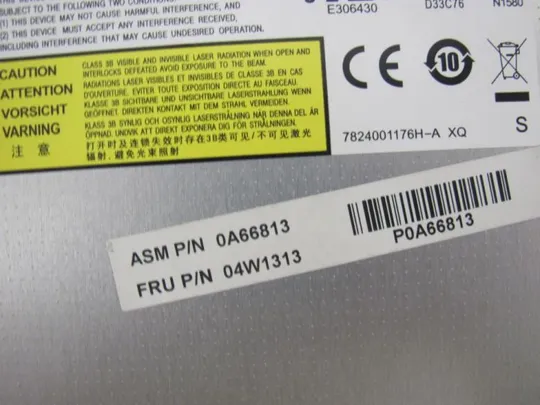 №262-13 DVD-привод 41.4SE01.001 04W1313 45N7592 для Lenovo ThinkPad L430 L440 E430 оригінал Продаж