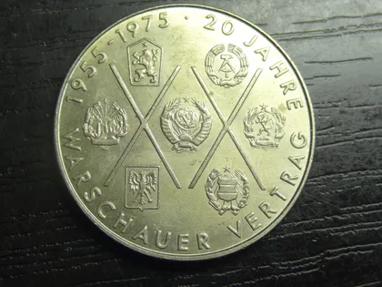 фото, 10 марок НДР 1975 Варшавський договір