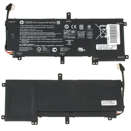 фото, Оригінальна батарея для ноутбука HP VS03XL (Envy 15-AS series) 11,55V 4560mAh 52Wh Black