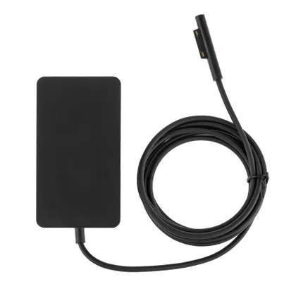 фото, Оригінальний блок живлення для планшета MICROSOFT 15V, 2.58A, 44W, 6pin, Black (с мережевим кабелем !) (Surface Pro 5, Pro 6, Pro