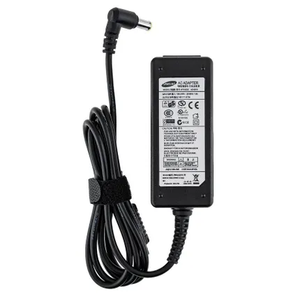 фото, Блок живлення для монітора Samsung 14V, 1.075A, 15W, 6.5*4.4мм+PIN, black (без кабеля!)(AD1514_DSM)