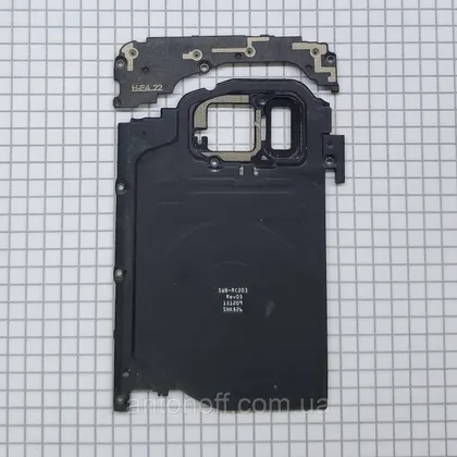 фото, Шлейф / котушка Samsung G930F Galaxy S7 з середнім корпусом для телефона оригінал з розборки