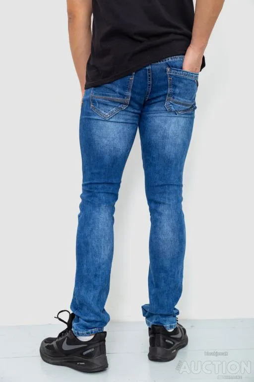 Джинсы мужские, цвет синий, 243R4037 Продаж